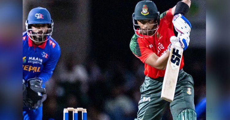 জিসানের ঝড়ো ব্যাটিংয়ে নেপালের বিপক্ষে জয় পেল বাংলাদেশ ‘এ’ দল